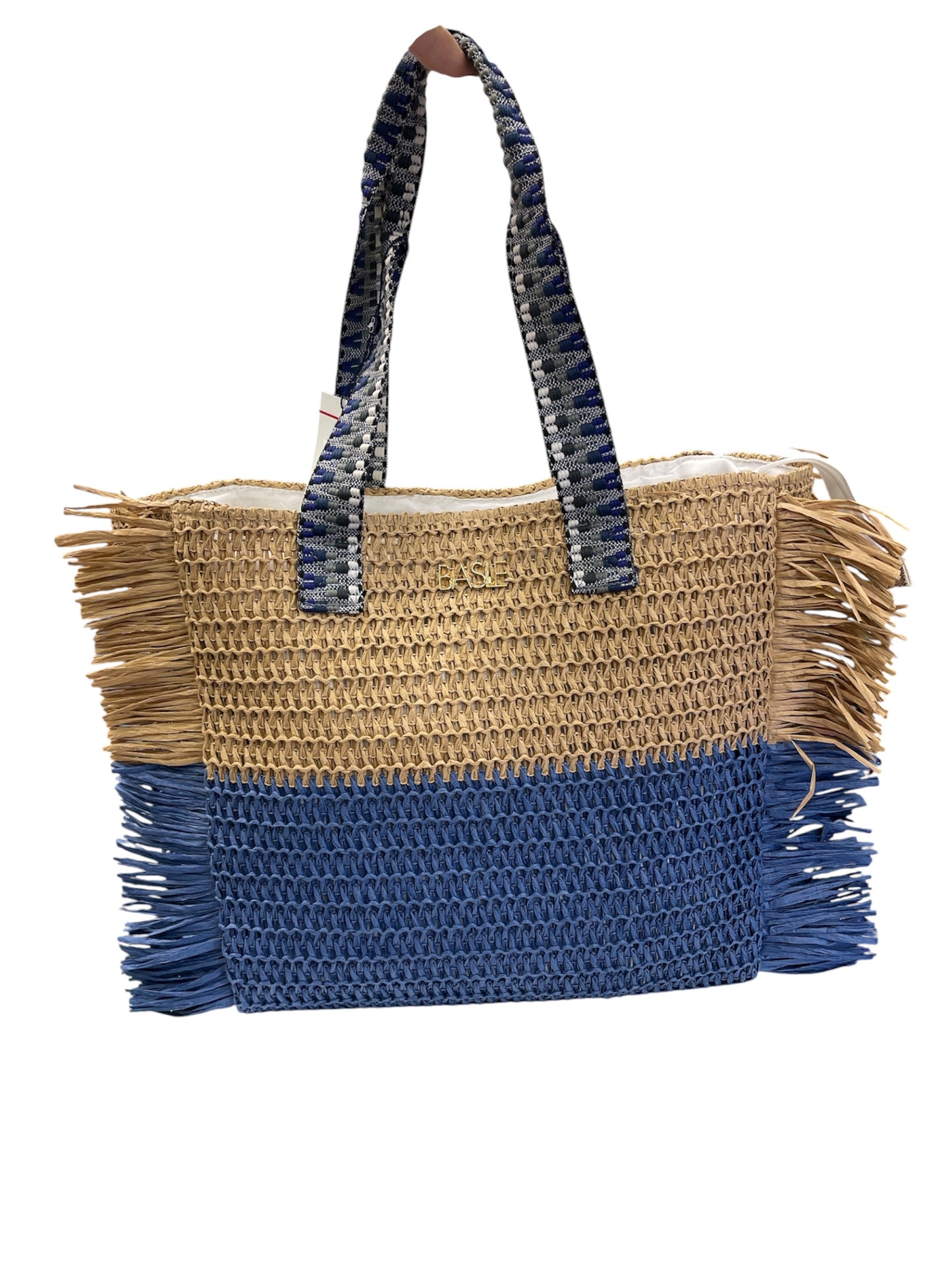 Borsa mare di paglia Basile