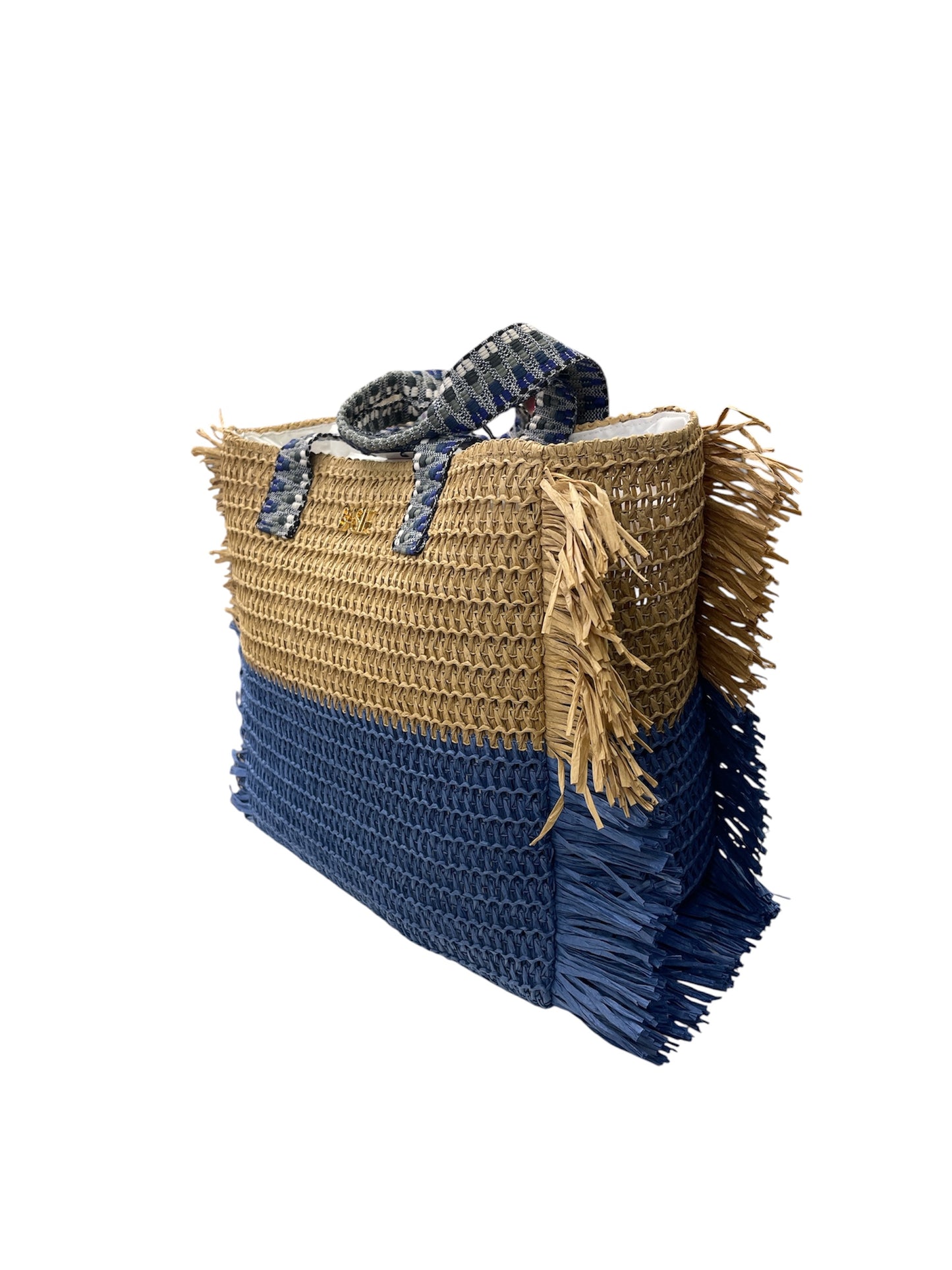 Borsa mare di paglia Basile