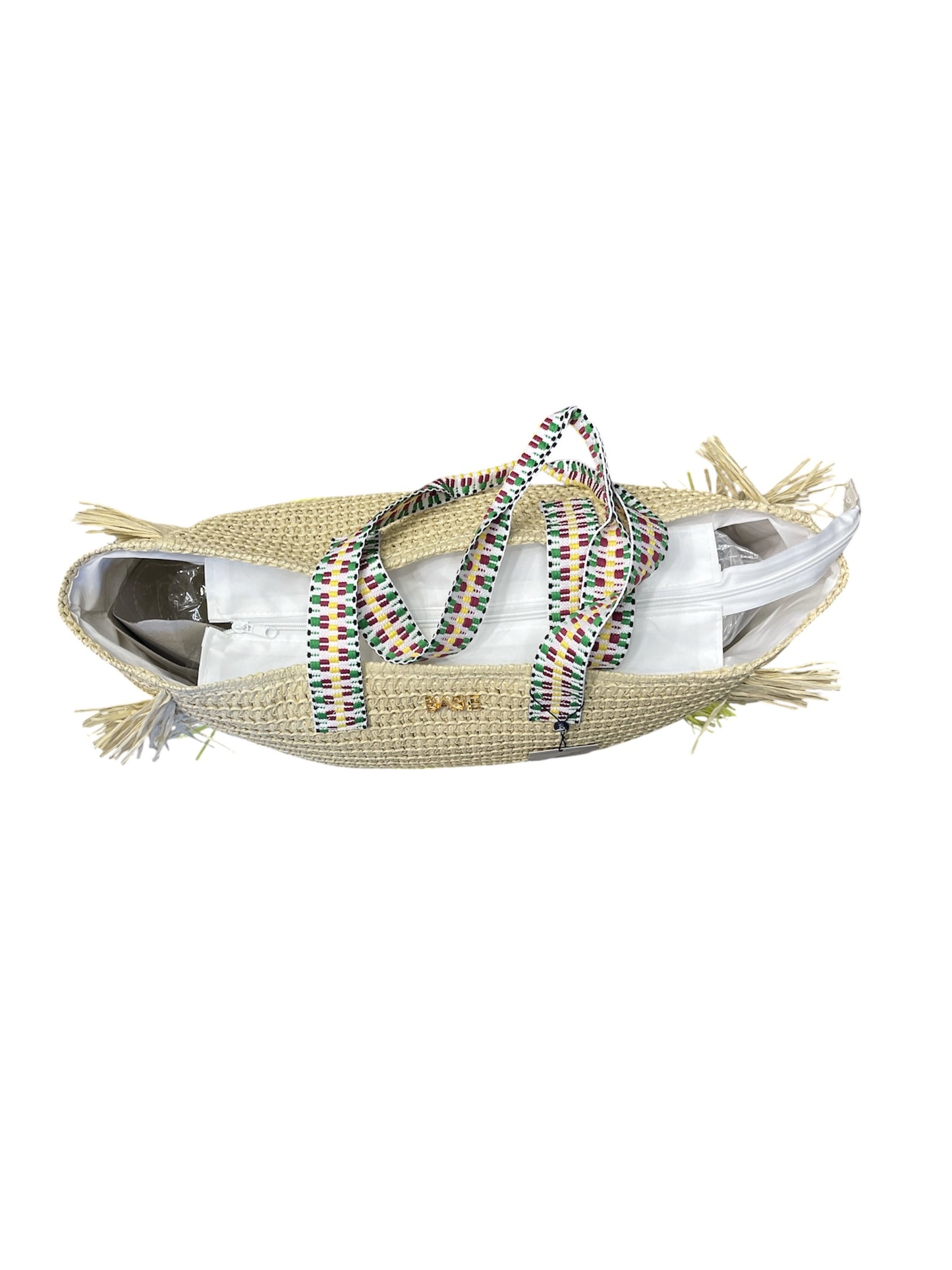 Borsa mare di paglia Basile