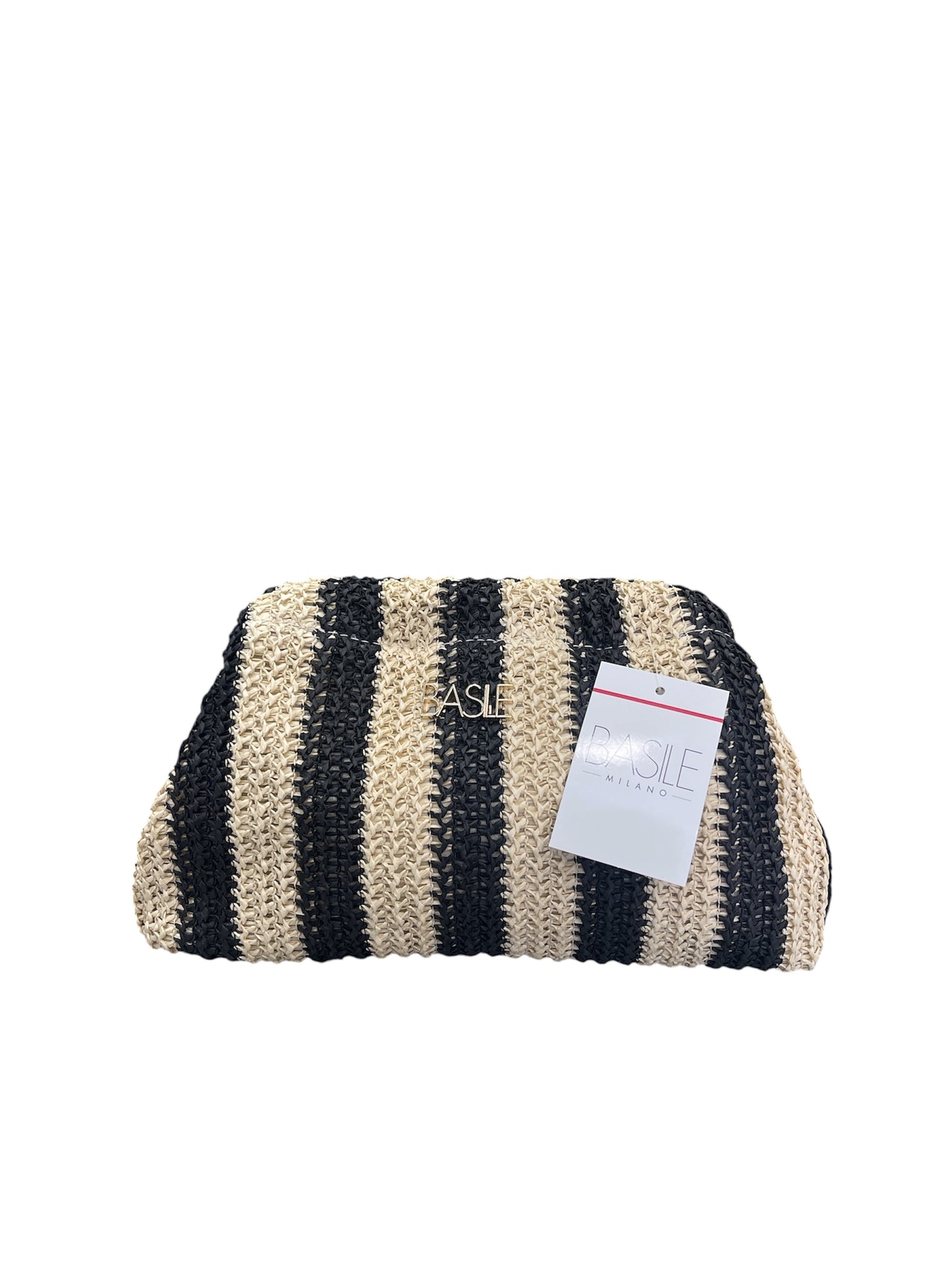 Pochette in paglia Basile