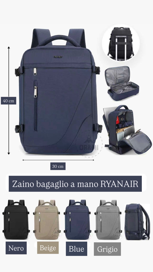 Zaino bagaglio a mano 40x20x30