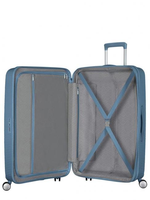 American Tourister Trolley linea Soundbox rigido in polipropilene bagaglio a mano espandibile